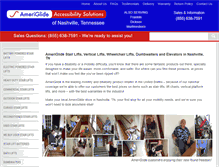 Tablet Screenshot of ameriglide-nashville-tn.com